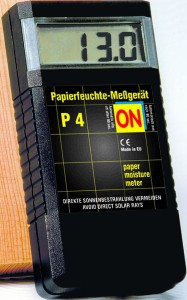 P4 Papierfeuchtehandmessgerät mit Zubehör